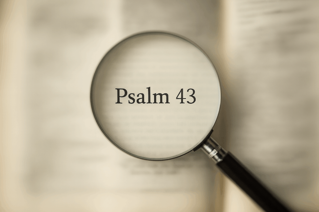 Psalm 43