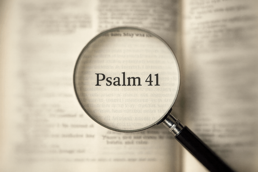 Psalm 41